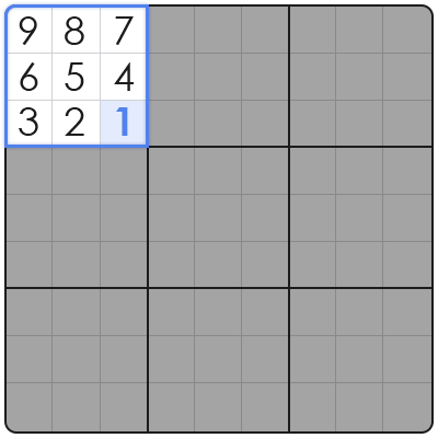 mini sudoku game
